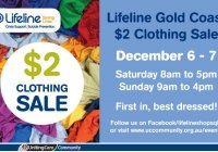 Lifeline Gold Coast 2 Clothing Sale