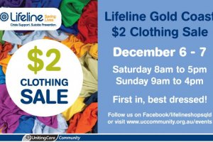 Lifeline Gold Coast 2 Clothing Sale Lifeline Gold Coast 2 Clothing Sale